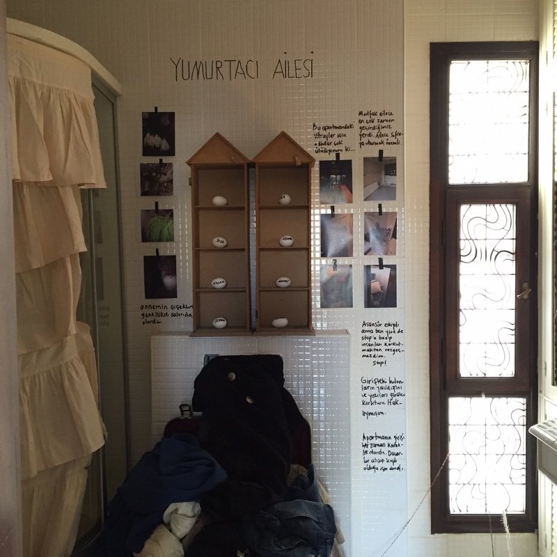 Dila Yumurtacı, found objects, photos and text